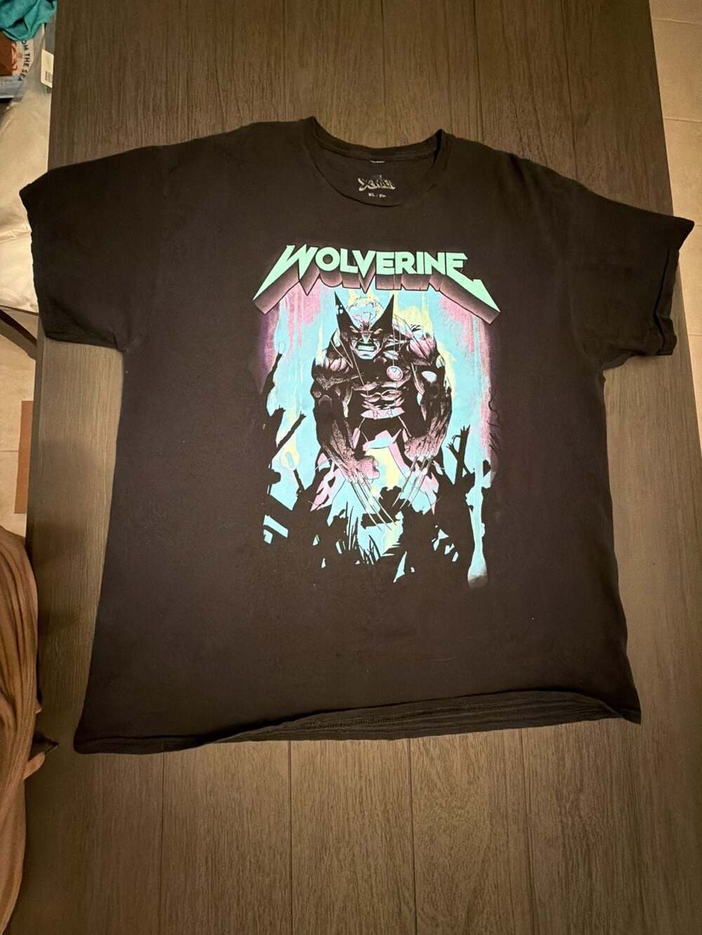 #30 Marvel X-Men Wolverine Graphic T-Shirt Black XL